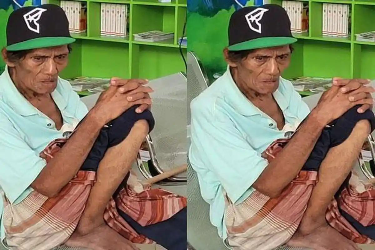 SOSOK La Hasim Kakek Telantar yang Anggap Kantor Polsek Nunukan Rumahnya, Minta Kamar Khusus