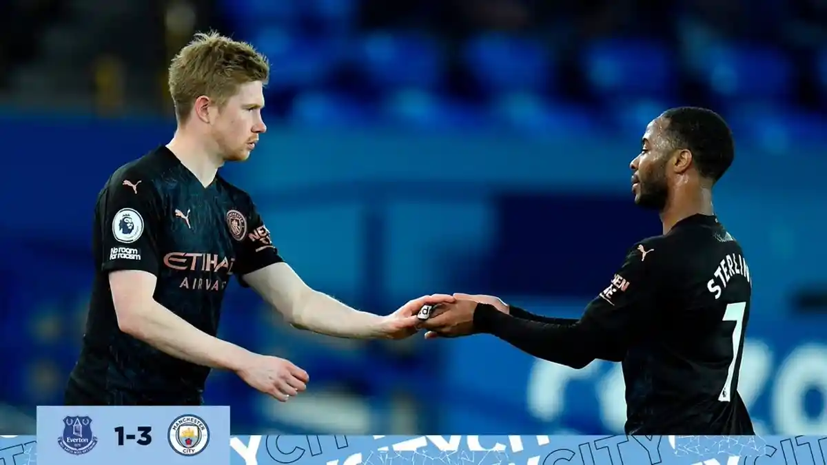 LIVE RCTI Everton Vs Manchester City Malam Ini, Prediksi Susunan Pemain, Aguero Siap Diturunkan