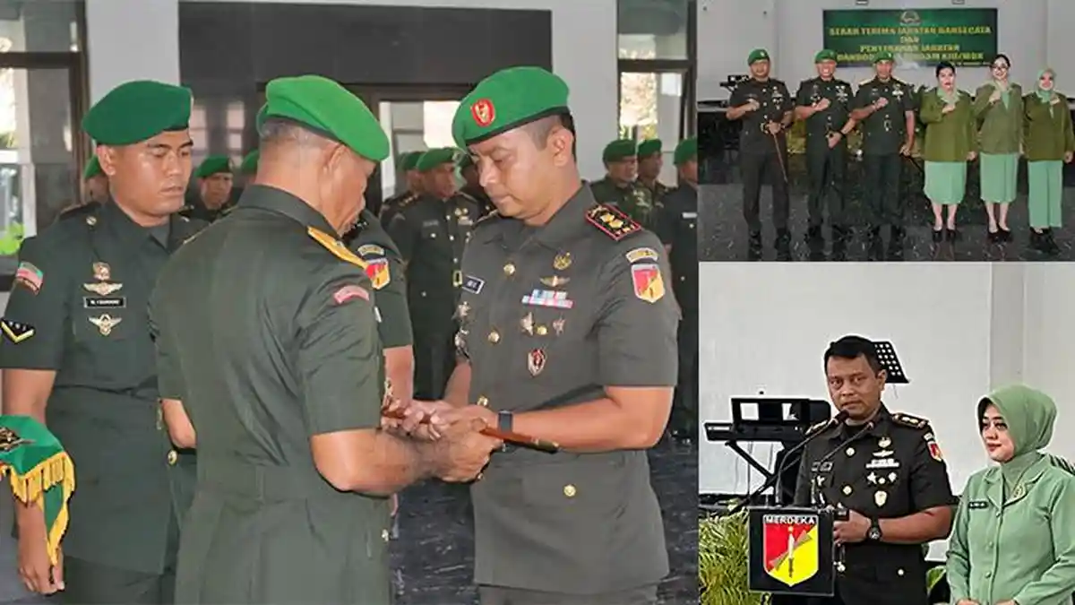 Letkol Inf Ade RW Kini Jabat Dansecata Rindam XIII Merdeka