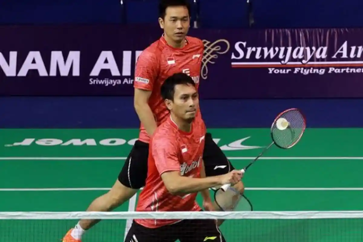 SEDANG BERLANGSUNG Live Streaming Indonesia Open 2019, Ahsan/Hendra Hadapi Ganda Putra Jerman