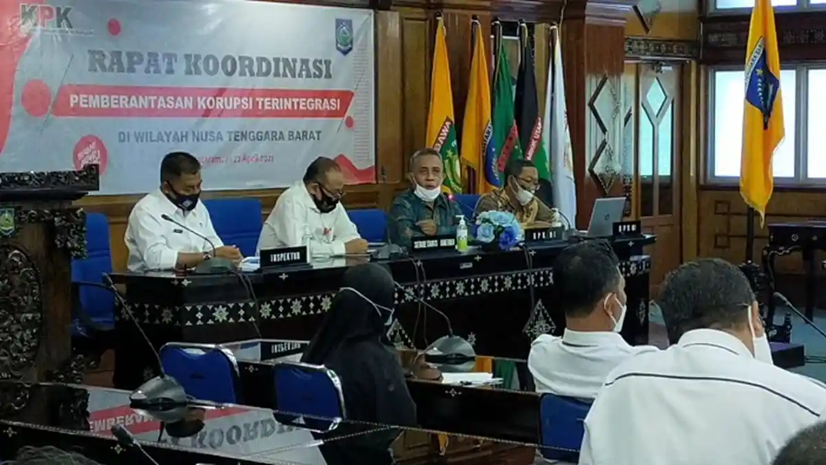 Cegah Korupsi, Gubernur NTB Minta Jajaran Rajin Konsultasi ke KPK