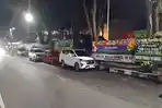Suasana Duka Selimuti Jalan Merdeka, Karangan Bunga Berjejer untuk Alex Noerdin
