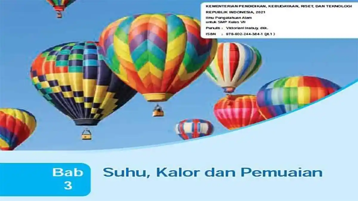 Soal IPA Kelas 7 SMP Kurikulum Merdeka, Kunci Jawaban Uji Kemampuan Pemuaian Bab 3 Halaman 105