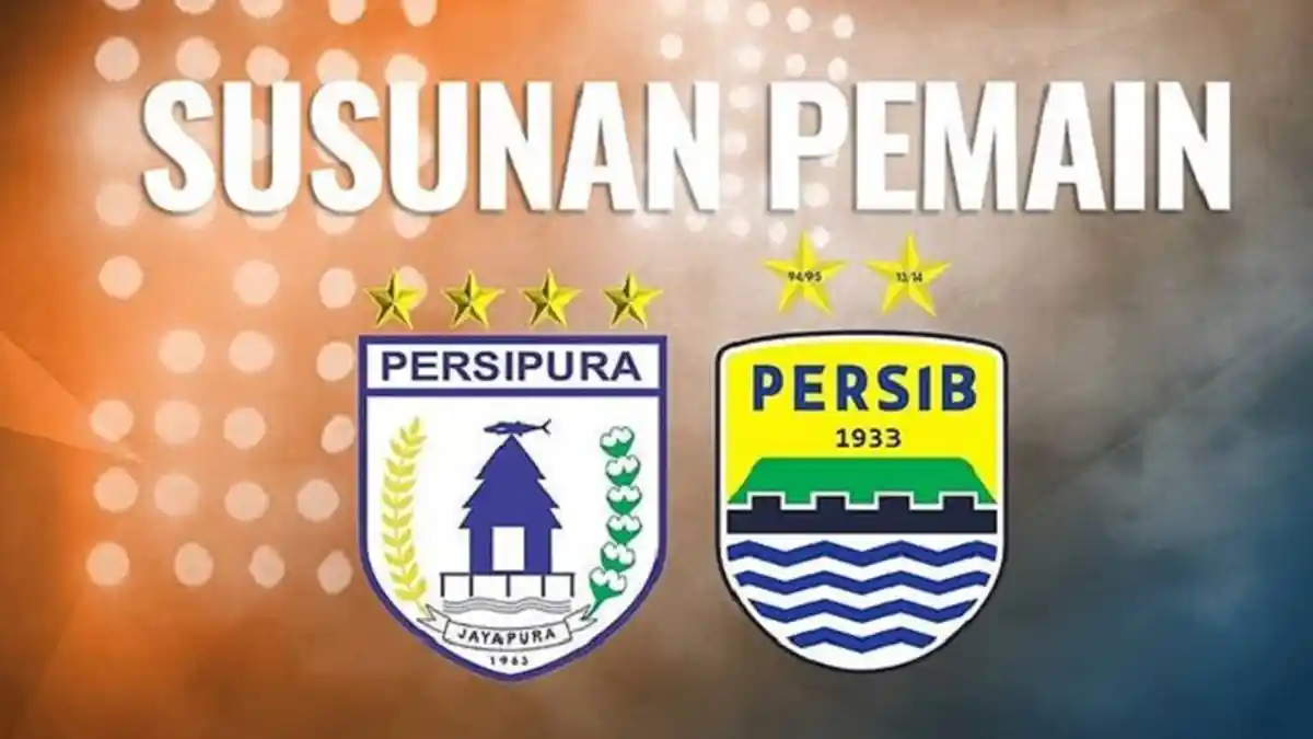 Live Streaming, Siaran Langsung Indosiar Persipura vs Persib Bandung, Ini Update Susunan Pemain