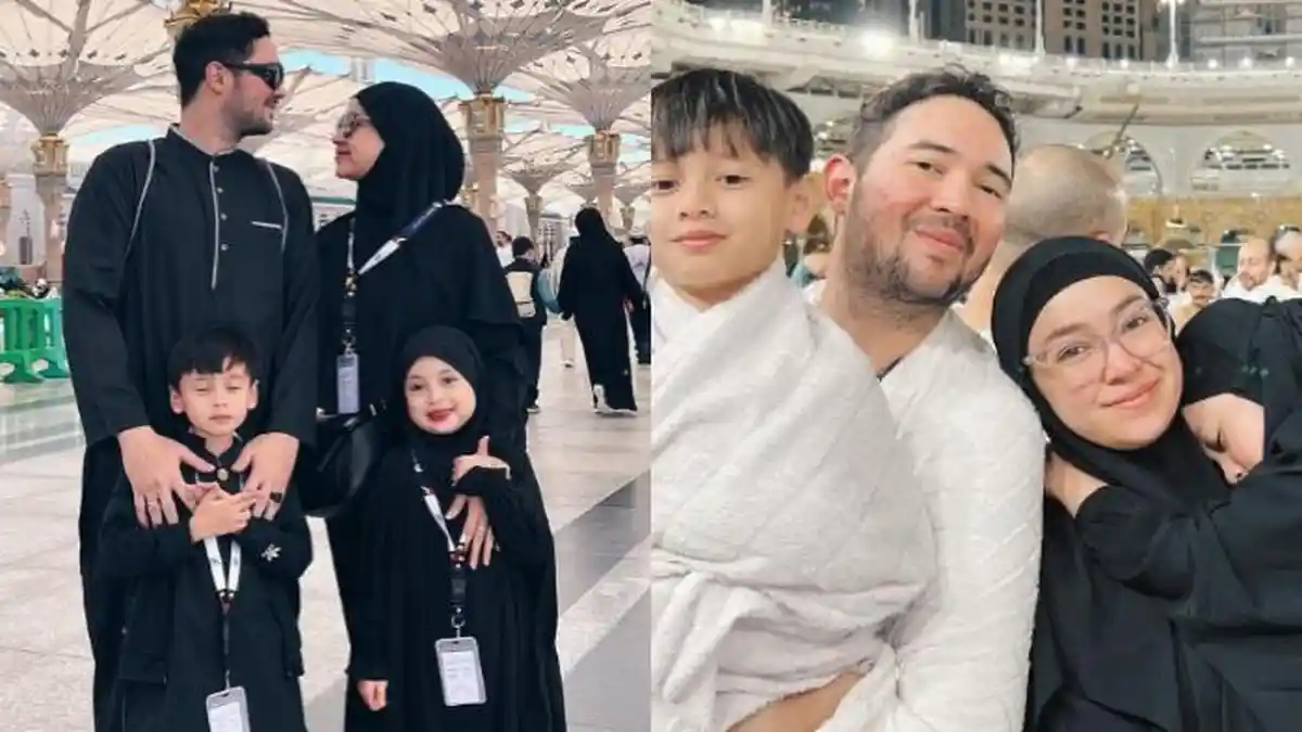 5 Potret Donny Michael Umrah Bareng Keluarga, Dulu Dijuluki Raja Antagonis di Sineron Tersanjung