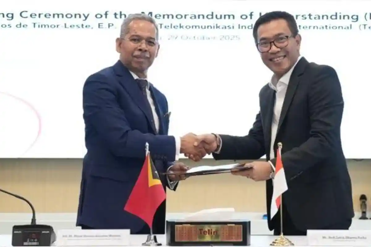 Telin & Cabos de Timor-Leste, E.P. Tandatangani MoU Perkuat Kolaborasi Pengembangan Infrastruktur