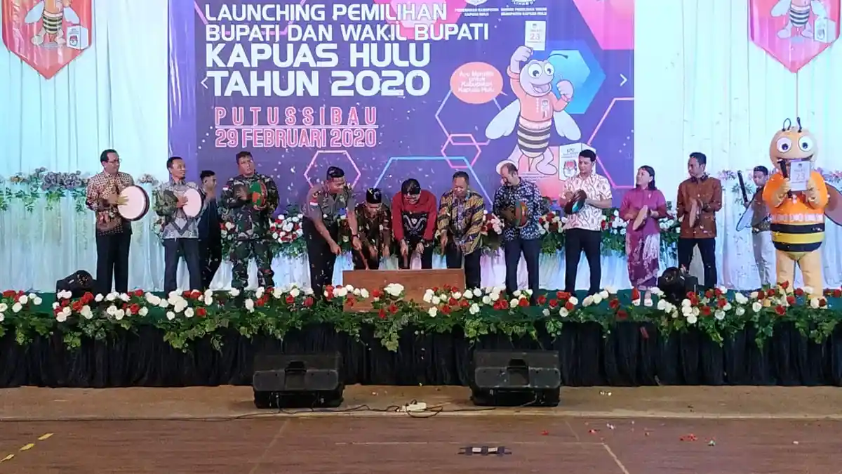 KPU Launching Pilkada, Ahmad Yani: Pemilihan Bupati dan Wakil Bupati Kapuas Hulu 23 September 2020