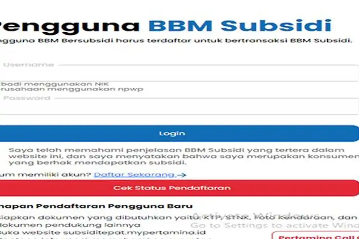 DOWNLOAD Aplikasi My Pertamina & Cara Mudah Daftar My Pertamina untuk Dapat BBM Subsidi Pemerintah