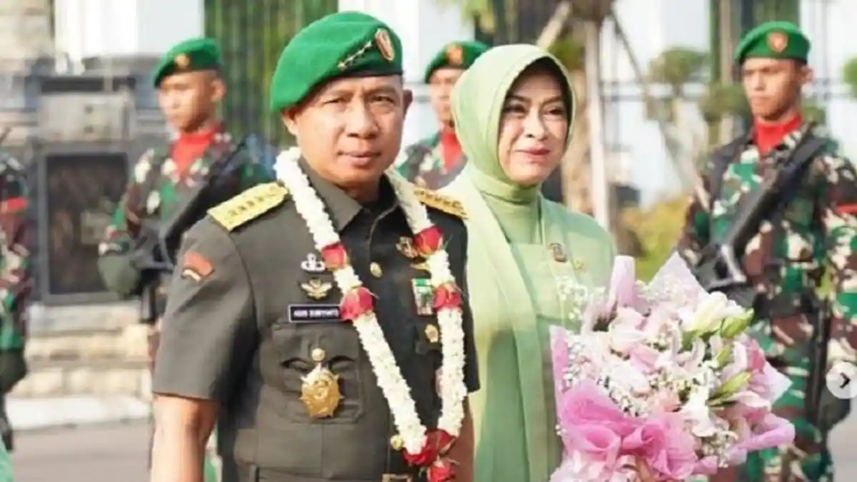 Agus Subiyanto Resmi Diusulkan Jadi Calon Panglima TNI, Ini Sosok Istrinya, Evi Sophia