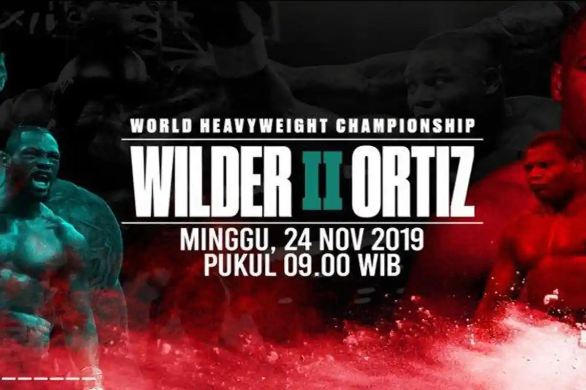Jadwal Tinju Dunia Ortiz vs Wilder Minggu 24/11 Pekan Ini: Live MolaTV, Tidak Live TVOne