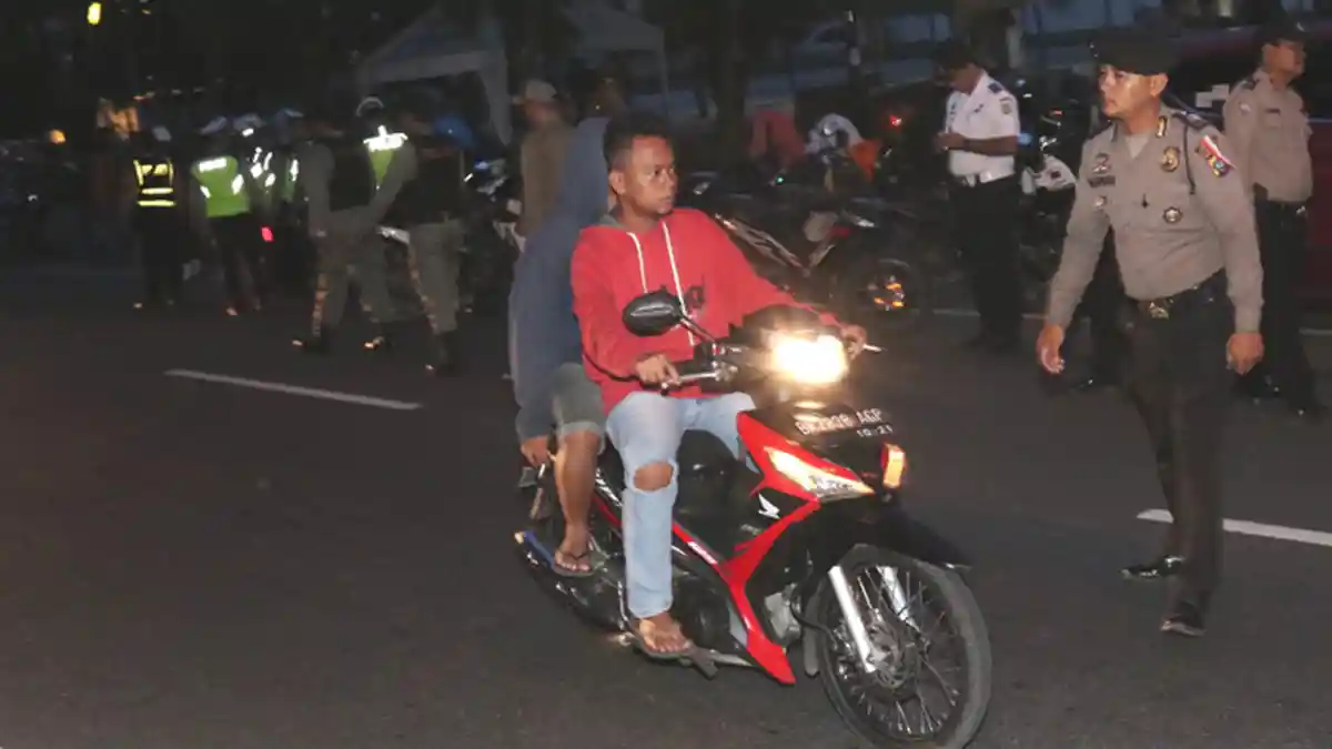 Tim Pemantau Asmara Subuh Amankan Satu Unit Sepeda Motor karena Pemilik Tak Punya STNK dan SIM