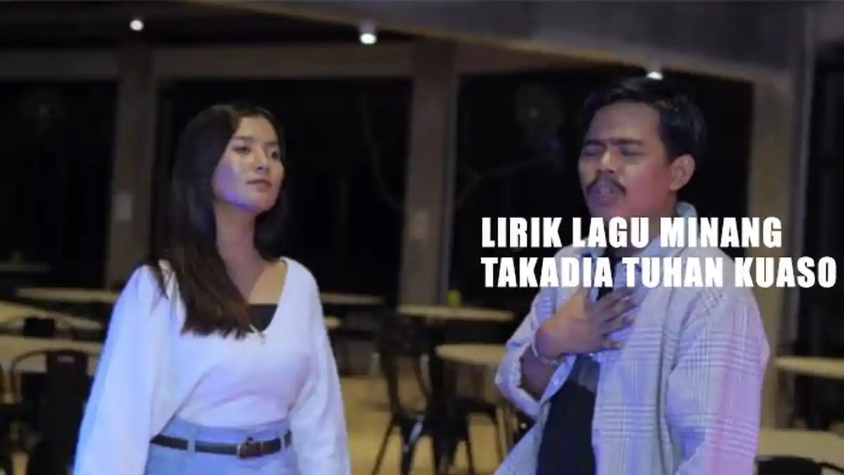 Lirik Lagu Minang Takadia Tuhan - Pinki Prananda dan Anggrek