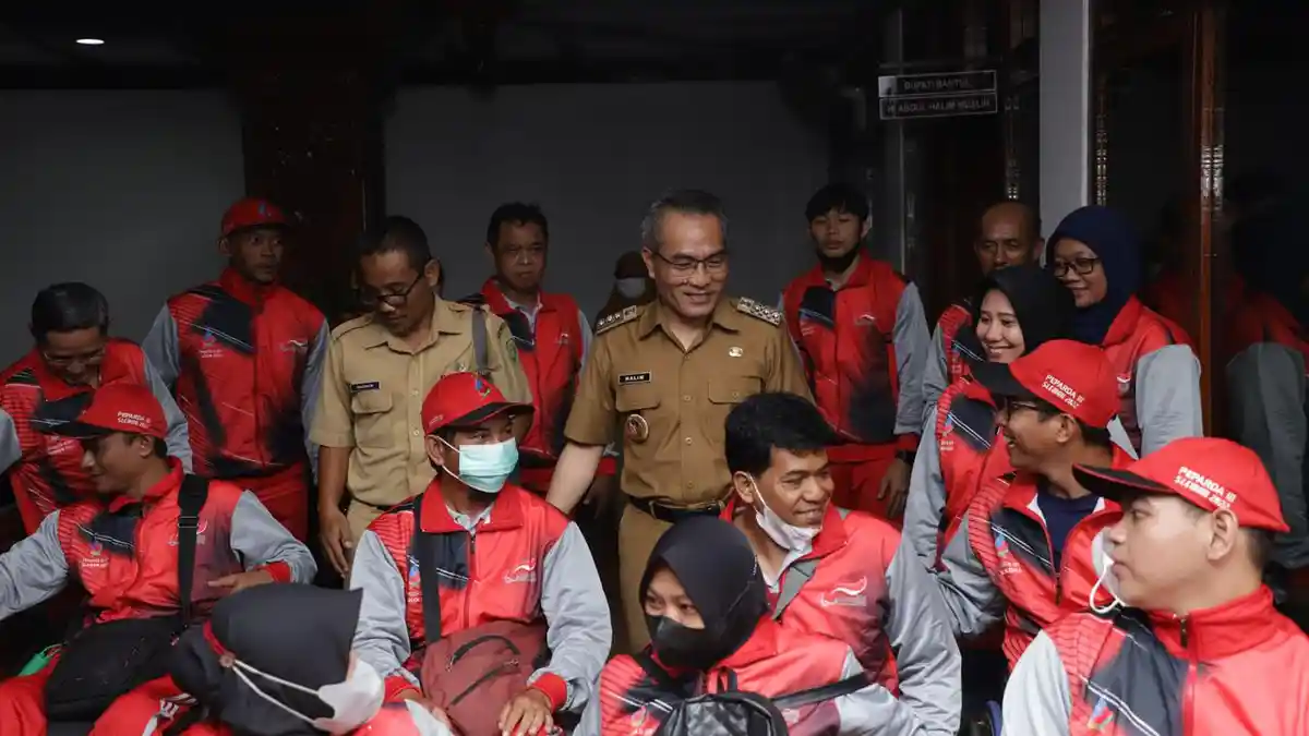 Bupati Halim Beri Semangat Kontingen Paralimpic Bantul Tampil di ...