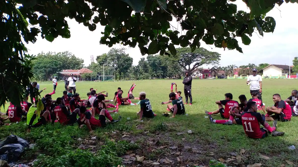 Walau Status Solo KLB Corona, Persis Solo Tetap Gelar Latihan