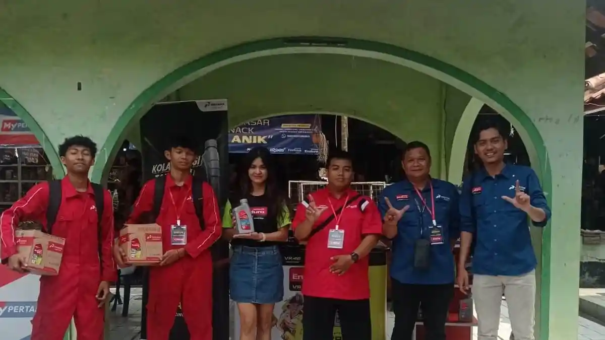 Bersama SMK Binaan Enduro Home Service, Pertamina Lubricants Hadirkan Perawatan Motor Warga Jogja