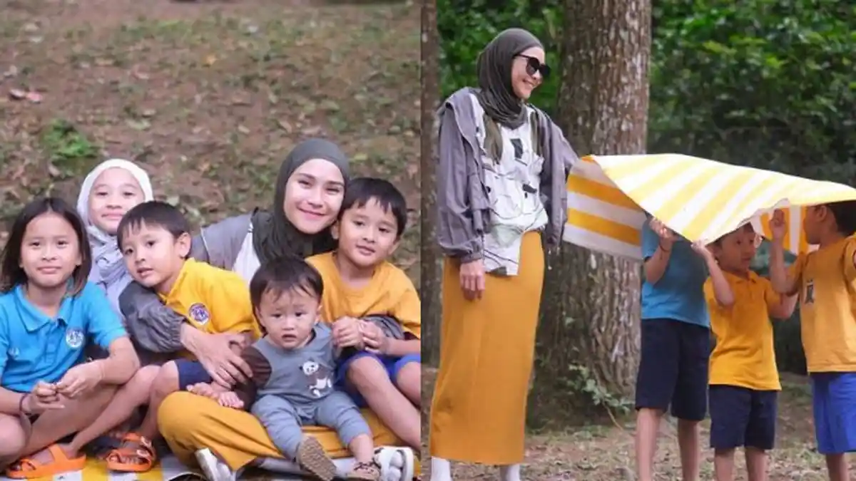 Liburan Bareng Anak-anaknya, Zaskia Mecca Justru 'Dimusuhi' Gegara Monyet, Apa Penyebabnya?