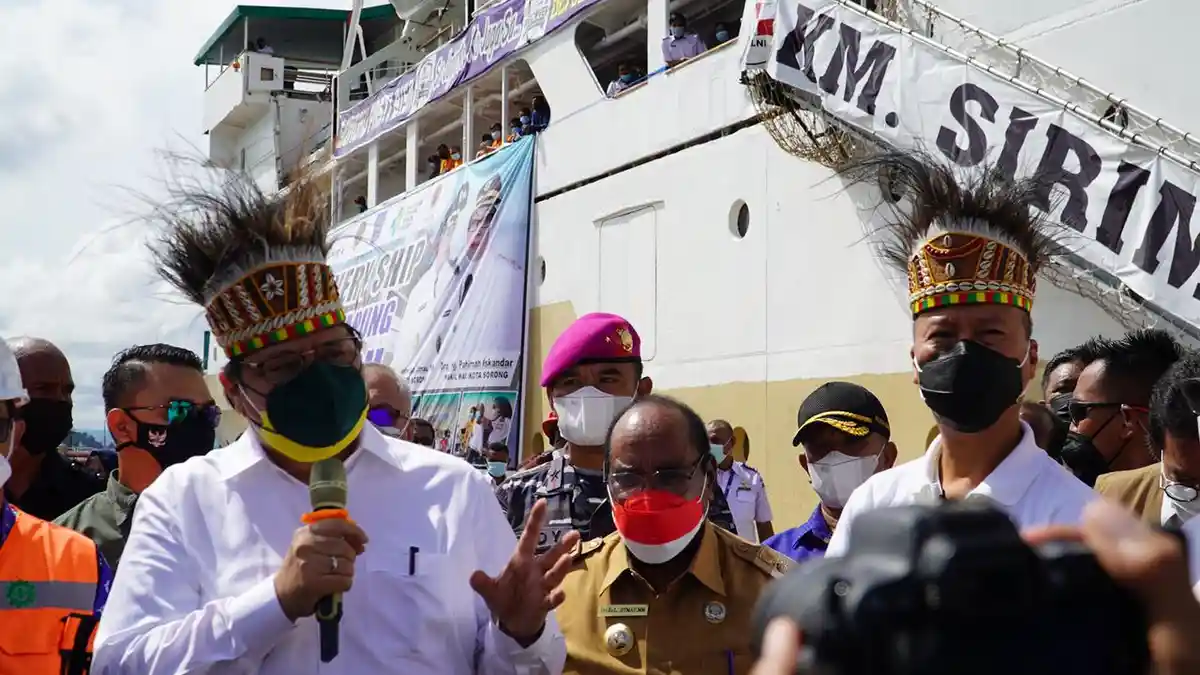 Menko Airlangga Optimis Papua Barat Zona Hijau Covid-19, Didukung Isolasi Terapung di Sorong