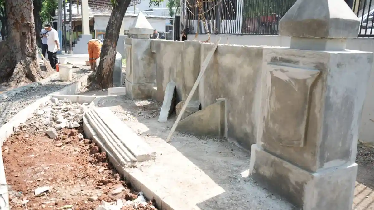 PPSU Kelurahan Cibubur Bangun Miniatur IKN di Jalan Jambore