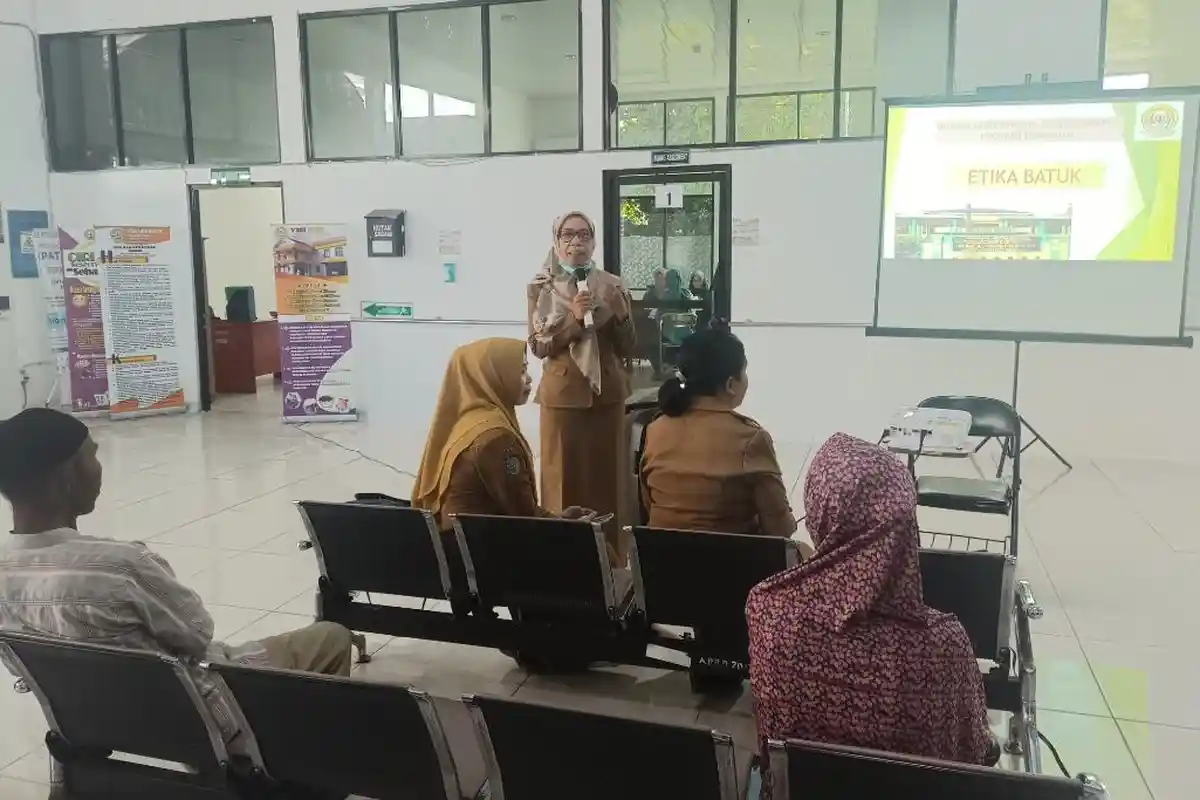 RSKJ Soeprapto Bengkulu Beri Penyuluhan soal Etika Batuk, Berikut Etika Batuk yang Baik