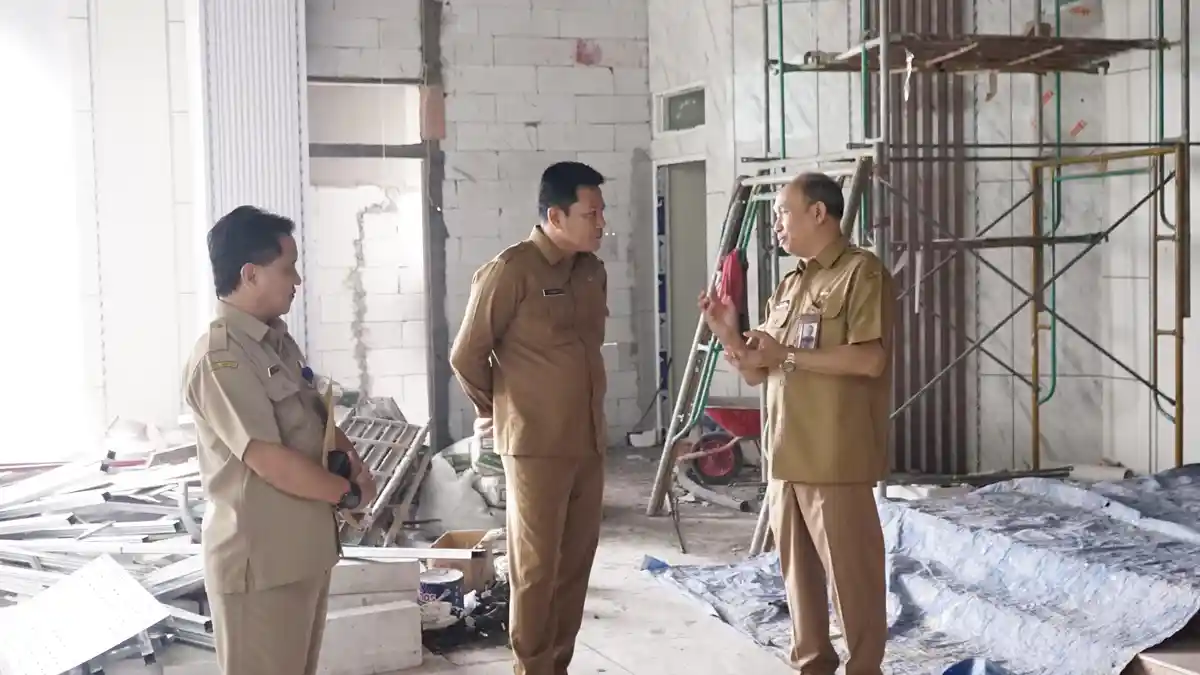 Pembangunan Gedung Baru RSUD Sidoarjo Hampir Tuntas