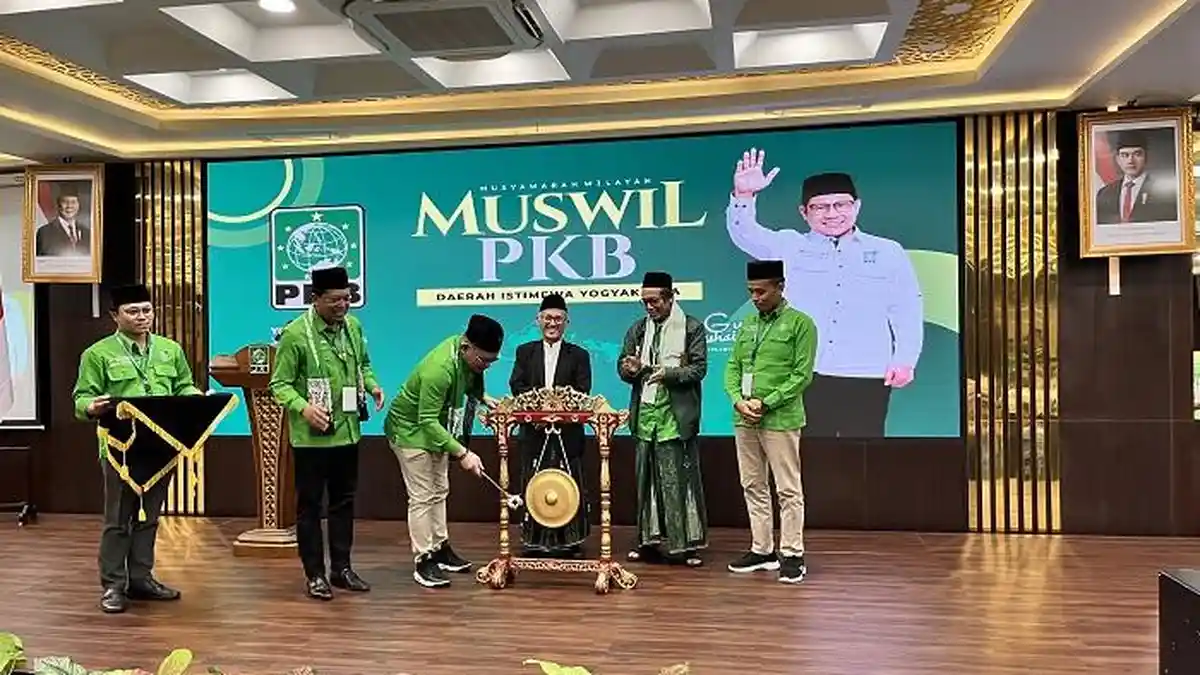 Pesan Hanif Dakhiri saat Membuka Muswil DPW PKB DIY di SM Tower ...