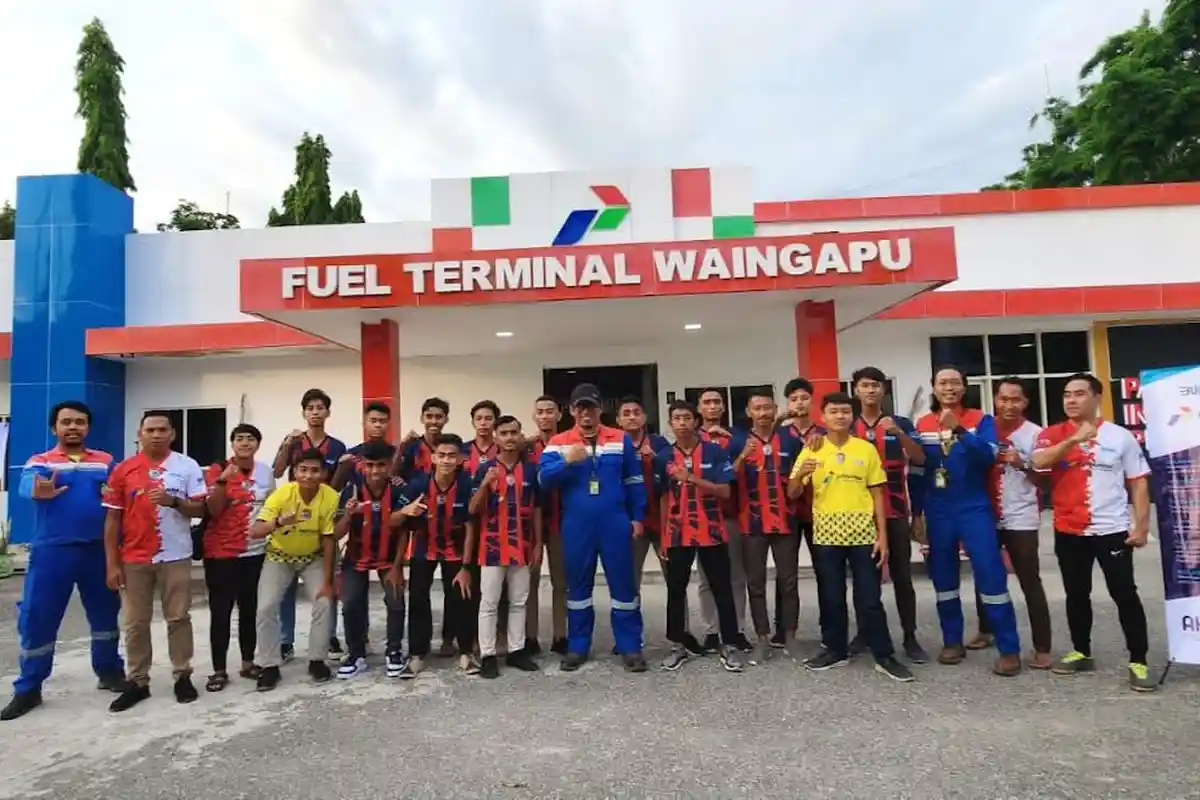 Launching Tim dan Jersey, Pertamina Waingapu Sponsori Tim Futsal Sumba Timur Untuk Porprov 2022 