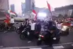 Pendukung Jokowi Rayakan Kemenangan Versi Hitung Cepat
