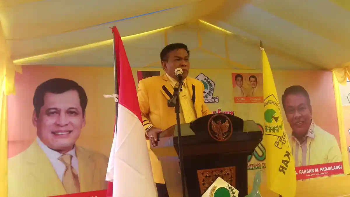 Bupati Bone Calon Tunggal Partai Golkar di Pilkada Bone 2018
