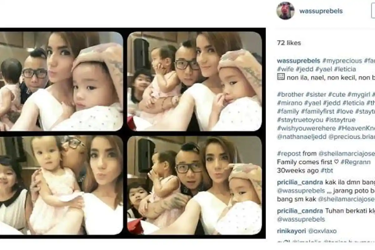 Inikah Kerinduan Suami Sheila Marcia, Kiki Mirano Pada Keluarga Kecilnya