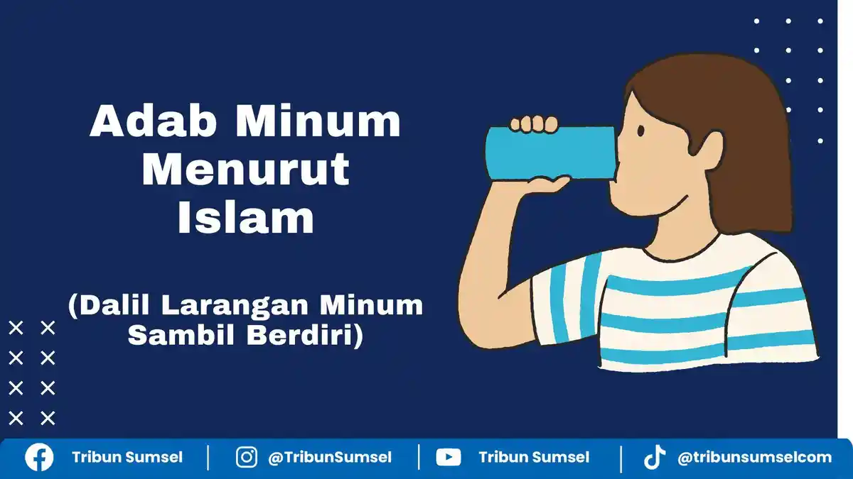 Hadits Larangan Minum Sambil Berdiri dan Adab-adab Minum dalam Islam, Sunnah Minum Sambil Duduk