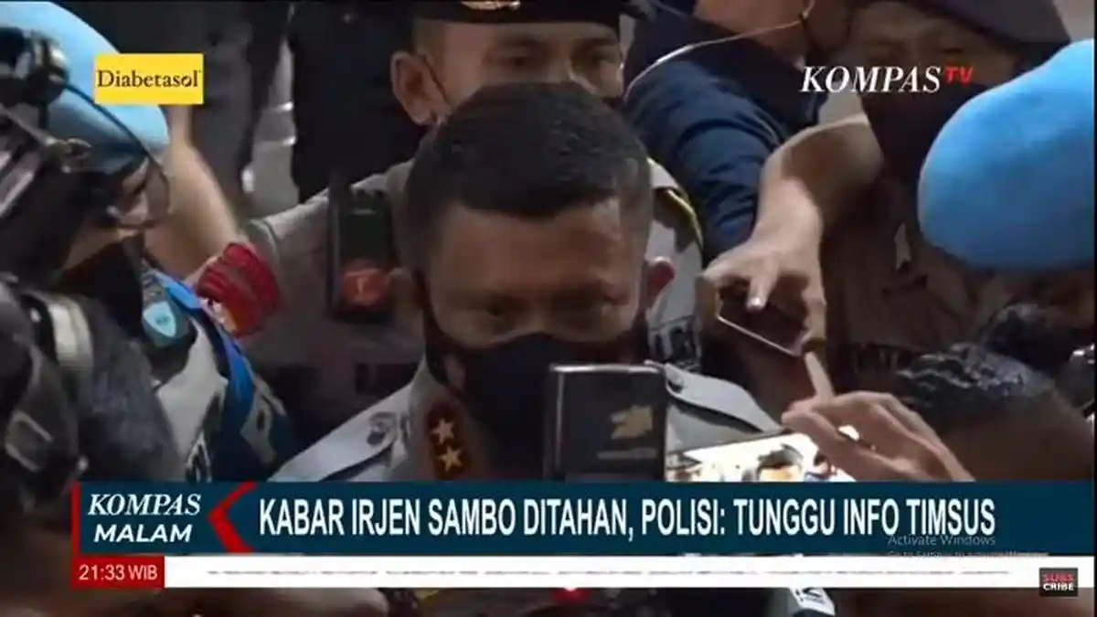 BREAKING NEWS: Irjen Ferdy Sambo Dikabarkan Ditangkap dan Ditahan di Mako Brimob