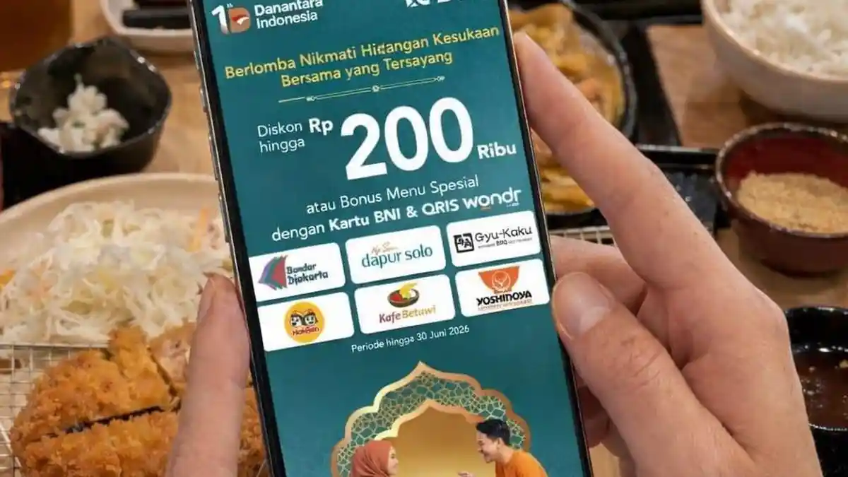 BNI Tawarkan Diskon Bukber hingga Rp200.000 di Sejumlah Restoran hingga Juni 2026