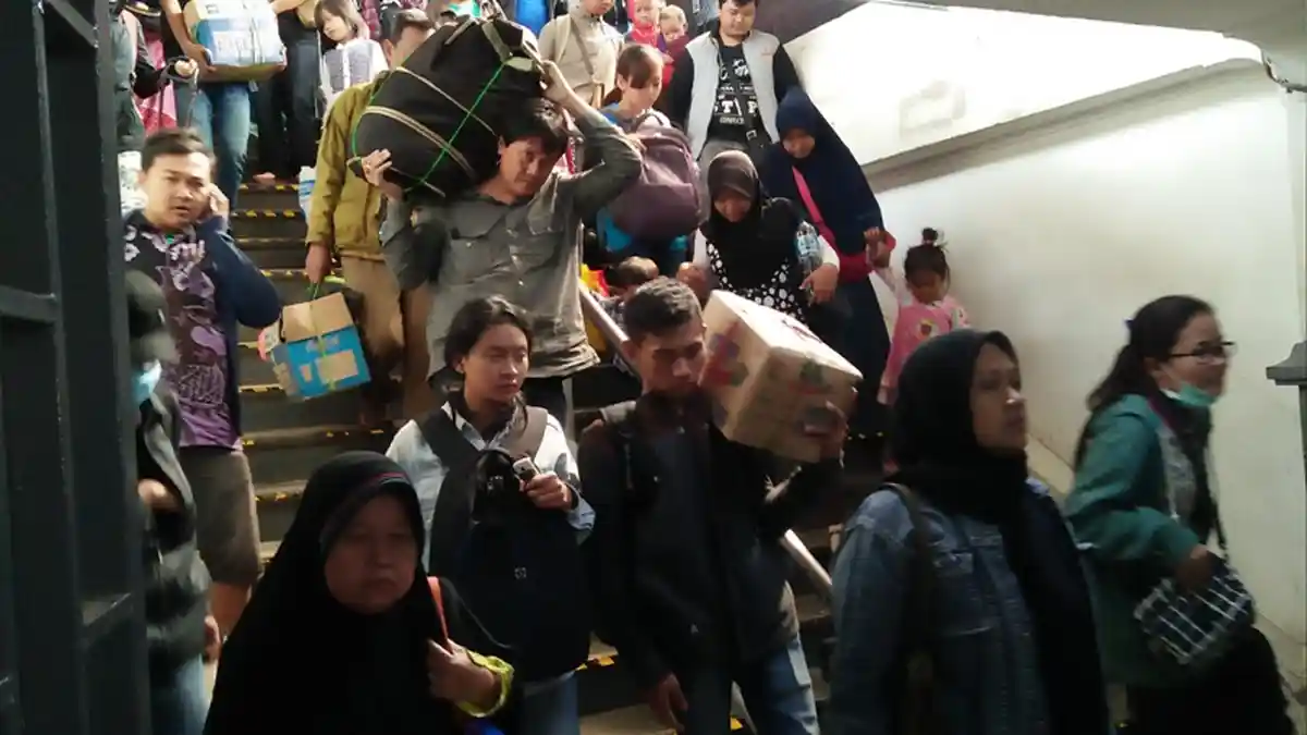 Hanya Mudik 3 Hari ke Kampung, Ibu Ini Kembali Lagi ke Jakarta