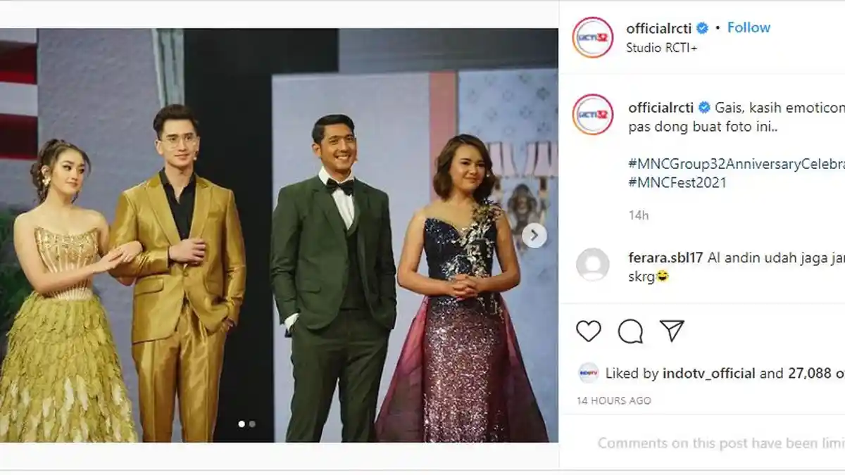 Pakai Dress Desainer Kondang, Penampilan Ranty Maria di HUT MNC Group Tuai Pujian