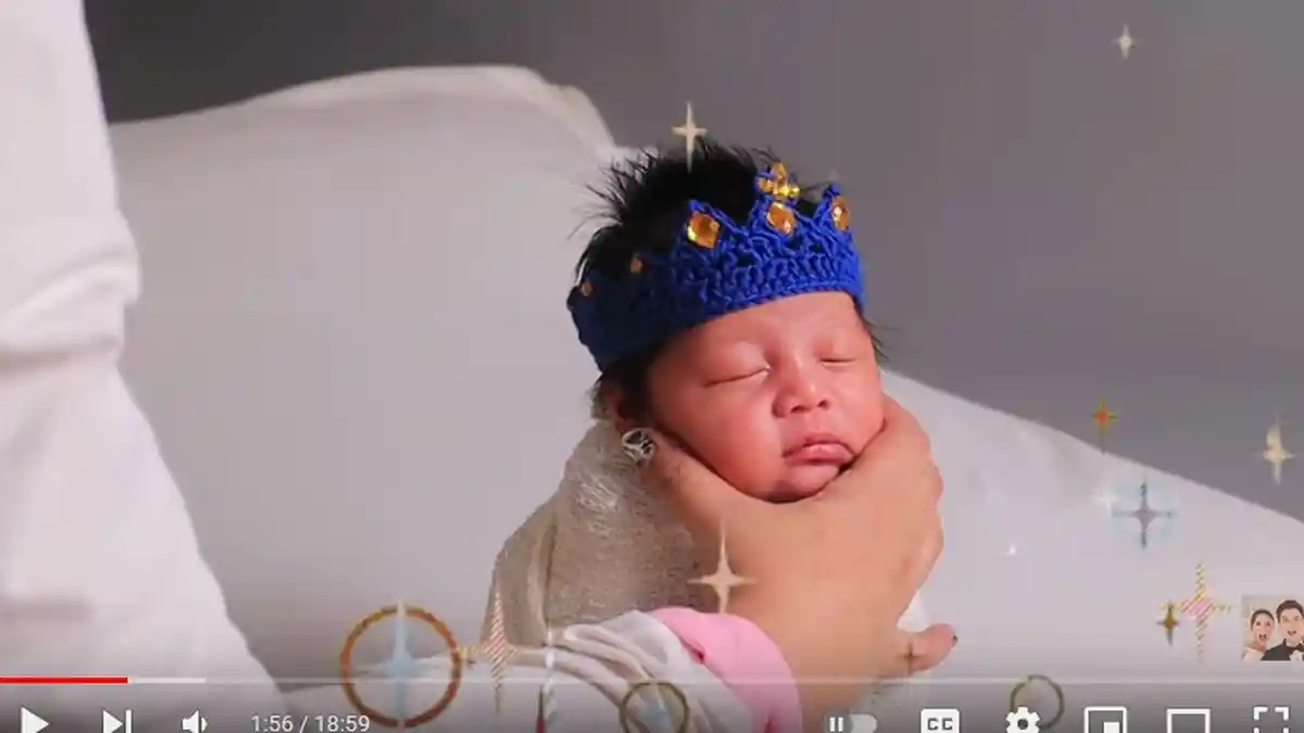 WOW! Anak Baim Wong Masih Bayi Sudah Jadi Model Iklan Nintendo?