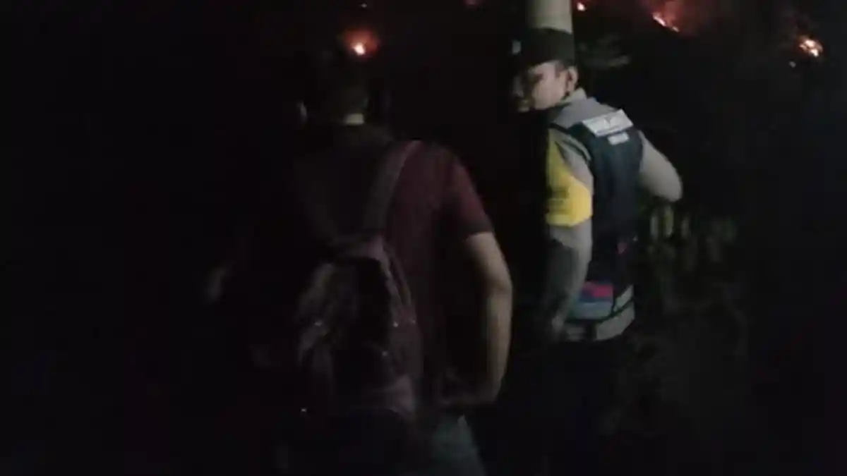 Buka Kebun dengan Cara Membakar, Empat Hektare Lahan di Lembah Seulawah Terbakar