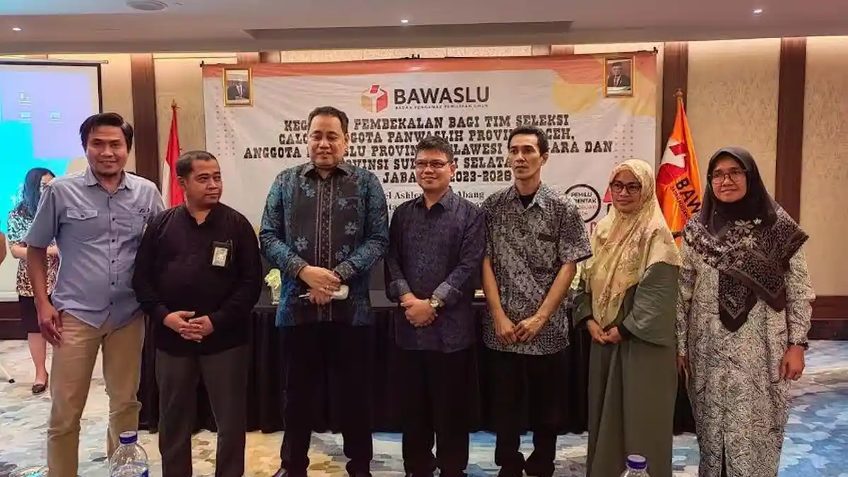 Mengenal 5 Timsel Komisioner Bawaslu Sulsel, Dapat Pembekalan di Jakarta