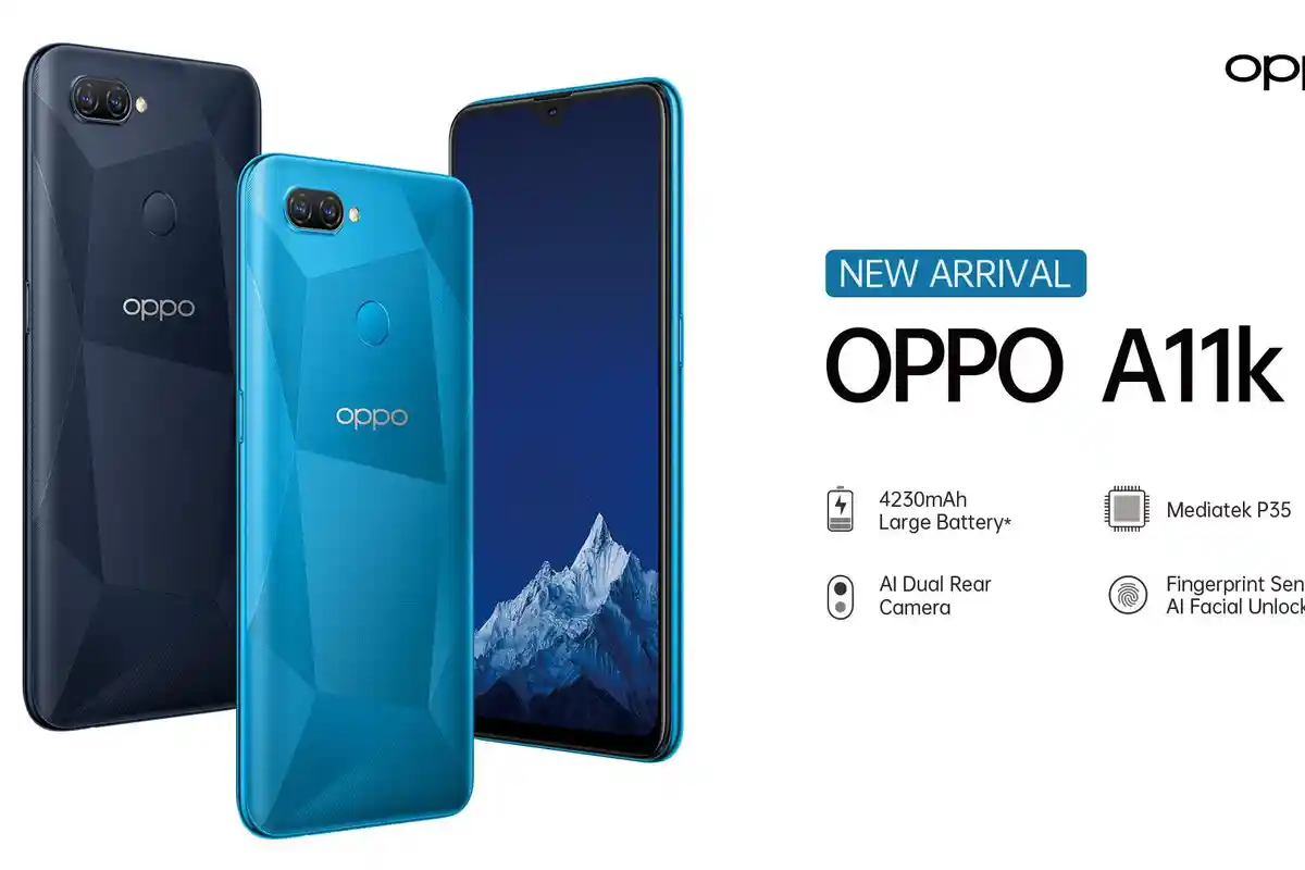 Smartphone Entry Level Oppo A11K Resmi Meluncur di Indonesia