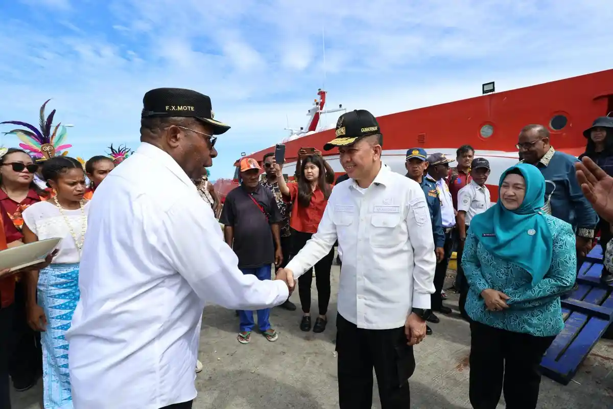 PSU Pilkada Papua, Pj Gubernur Agus Fatoni Ajak Warga Kepulauan Yapen Jaga Kondusifitas