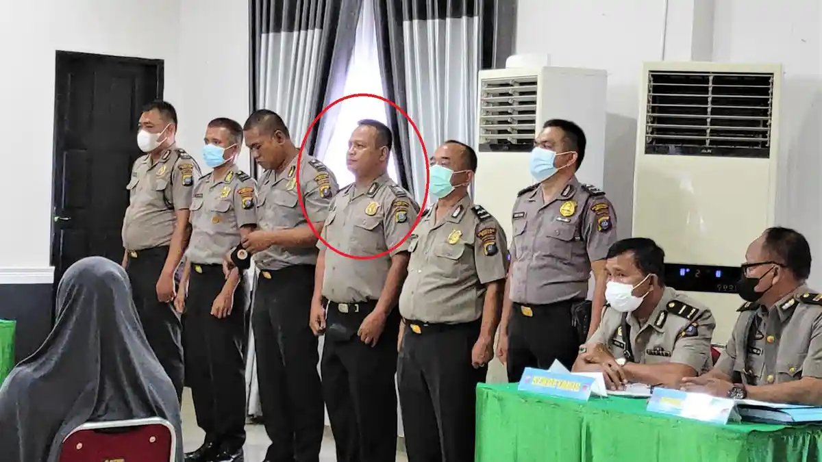 Hari Ini Oknum Polisi yang Cabuli Wanita Hamil Istri Pelaku Narkoba Kabarnya Dipecat