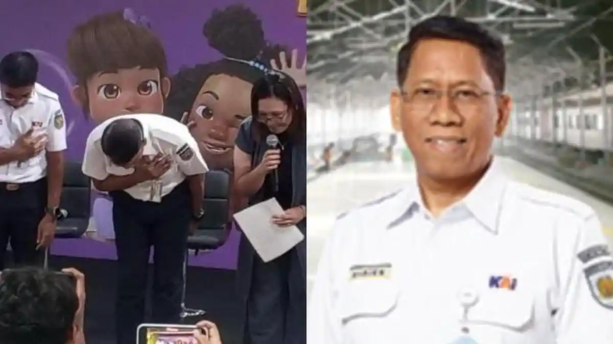 SOSOK Dirut KAI Didiek Hartantyo, Bungkukkan Badan Minta Maaf Buntut Batalnya 80 Perjalanan Kereta
