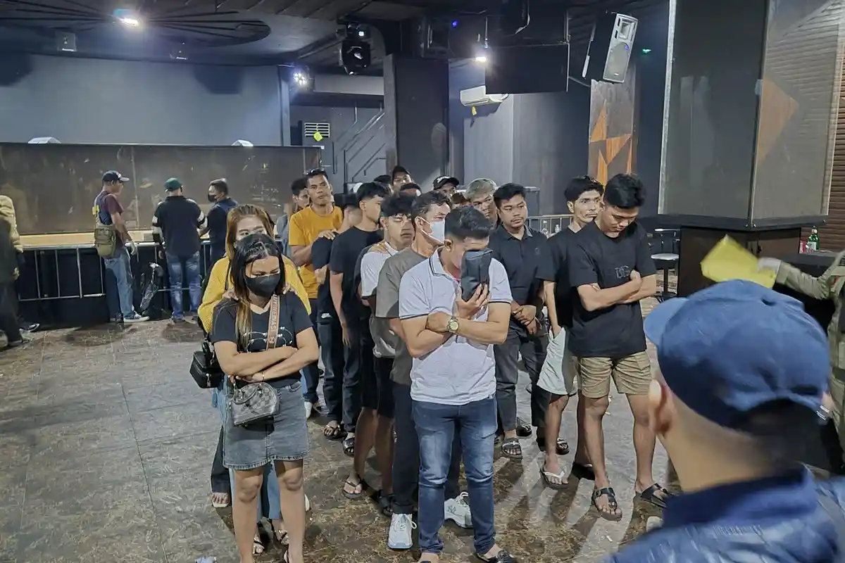 43 orang Positif Narkoba Saat Razia Tempat Hiburan Malam di Tanjungbalai