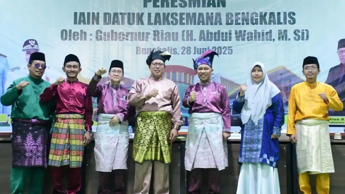 STAIN Bengkalis Resmi Beralih Status Jadi IAIN Datuk Laksemana, Bupati ...