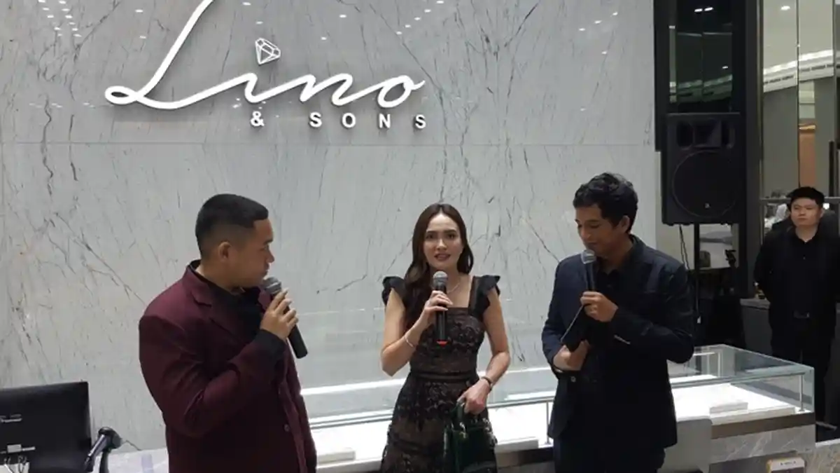 Aktris Shandy Aulia Bicara Cincin kala Gerai Lino and Sons Resmi Dibuka