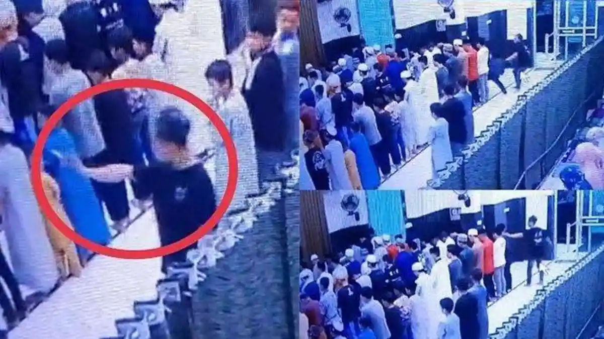 VIRAL Pria Bawa Senjata Tajam Serang Jemaah Salat Subuh di Masjid, 4 Pelaku Ditangkap, 3 Masih Buron