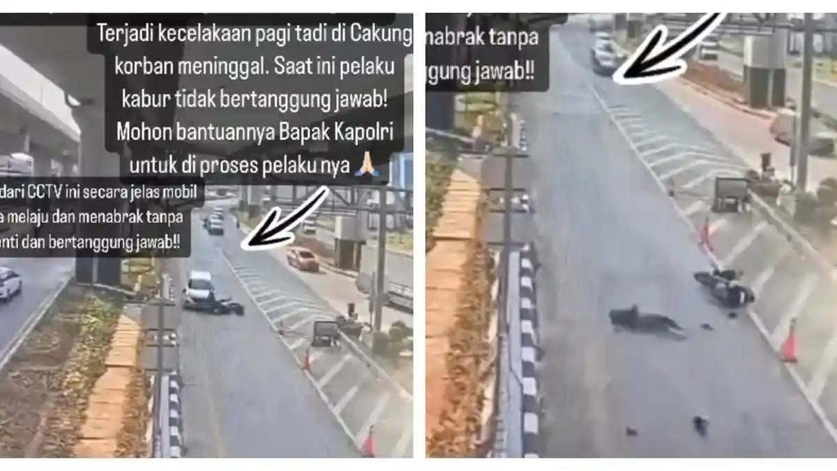Pengemudi Avanza yang Tabrak Lari Pemotor di Cakung Serahkan Diri Setelah Dimarahi Ibu