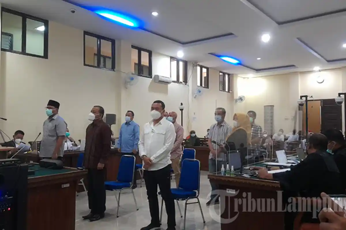 BREAKING NEWS Sidang Suap Fee Proyek Lampung Selatan Jilid II, JPU Hadirkan 8 Saksi