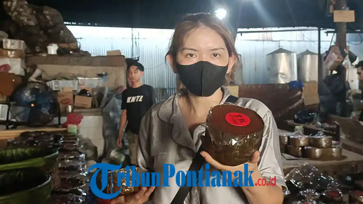 Nikmatnya Kue Keranjang Kit Fung di Singkawang, Aroma Wangi Jadi Ciri Khas