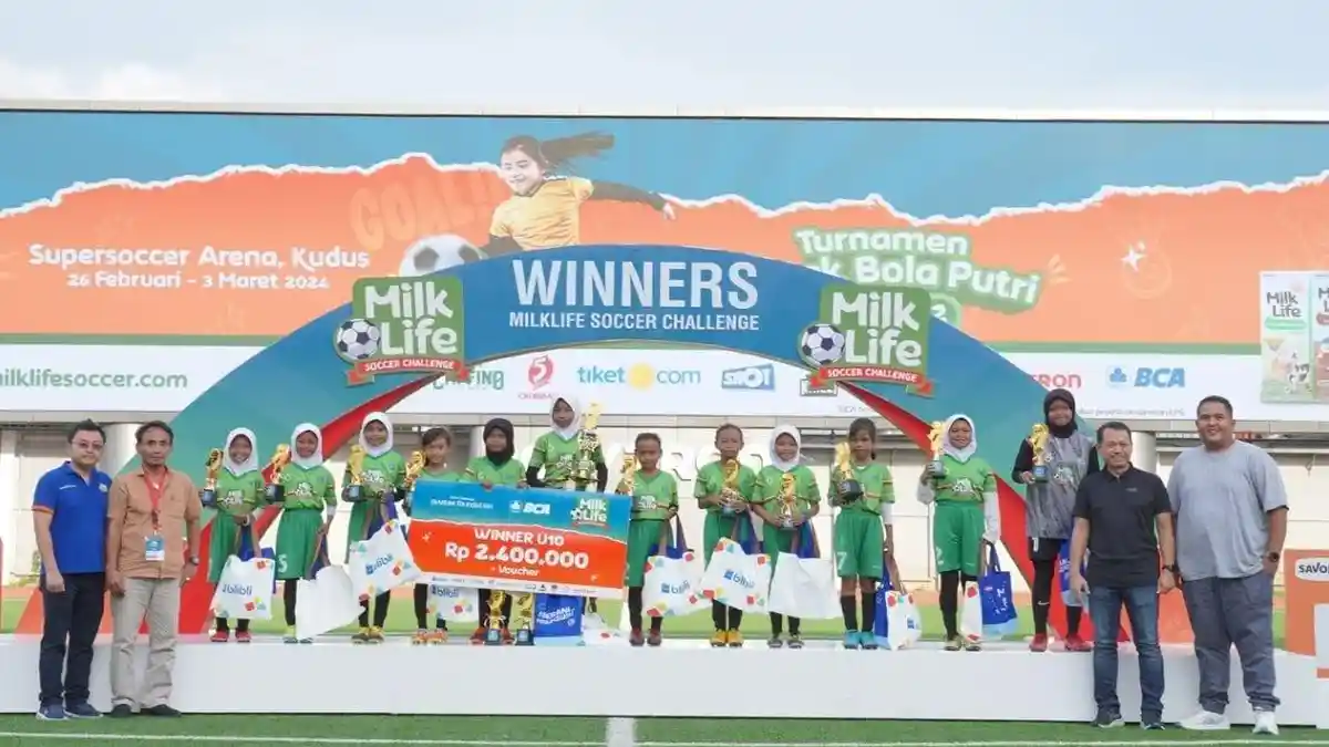 SDN Jambean 02 Pati Juarai MilkLife Soccer Challenge - Kudus Series 1 ...