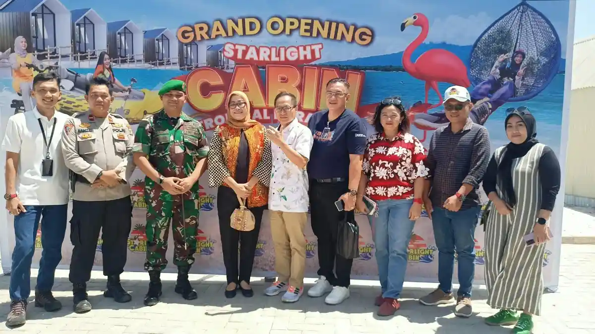 Starlight Cabin, Sensasi Glamping di Pantai M Beach Kalianda Nirwana Resort Lampung Selatan